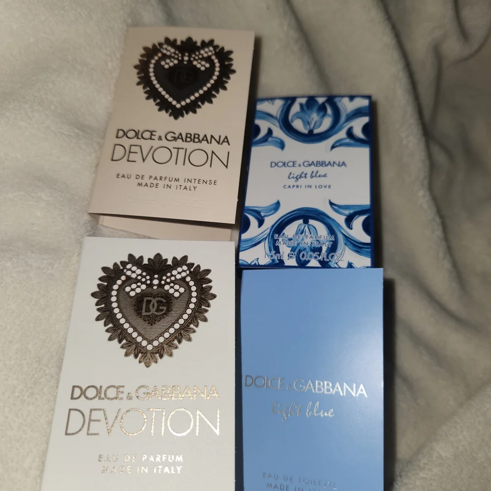 Dolce&Gabbana : Devotion intense, Light Blue, Devotio edp, Capri In Love SAMPLES - Picture 2 of 7